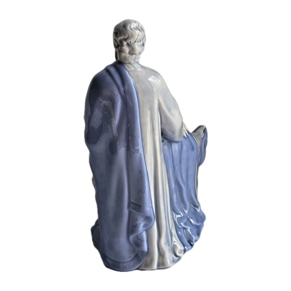 Vintage Christmas Nativity Atlantic Mold Joseph Mary Jesus Holy Family - Picture 7 of 13